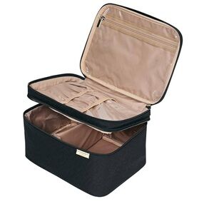 Large Quilted Travel Cosmetic Case🎁🎁🎁🎁